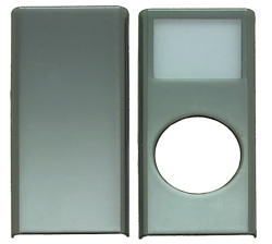 写真：第二世代iPod nano用メタリックプロテクター／ブルーメタリック（CIC-N2MSBL）