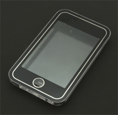 写真：iPod touch用クリスタルハードケース（CIC-T1CW）