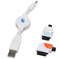 写真：ワンコインUSB充電器（ONE Coin USB Juudenki）