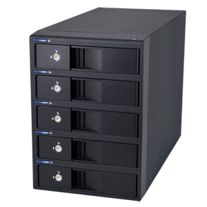 裸族のインテリジェントビル5Bay USB3.0+eSATAコンボ(CRIB535EU3)