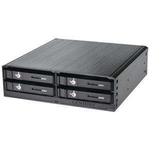 5インチベイにまとめるラック SATA 6G(4台タイプ) (CMRK-S4S6G)