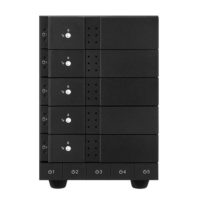 Thunderbolt2インターフェイスを搭載した 3.5インチSATA HDD 5 Thunderbolt2インターフェイスを搭載した 3.5インチSATA HDD 5