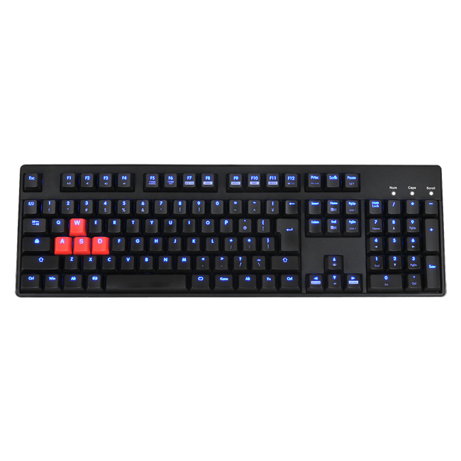 CHERRY MXスイッチを採用、バックライトLED機能搭載 4種類のタッチから