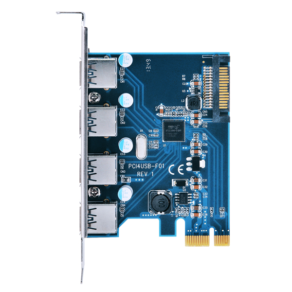 ポートを増やしタイ USB3.2 Gen1 ×4ポート PCI Express ×1接続インターフェイスカード (CIF-USB3P4FL2) - 株式会社センチュリー
