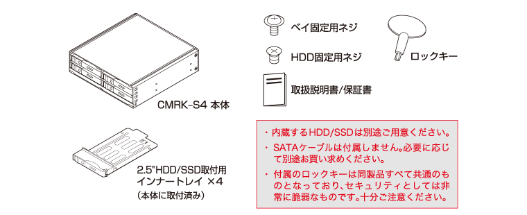 3380円 クラシック センチュリー 5インチベイ内蔵 2.5quot;SATA 6G HDD SSDx4台 搭載可能ラック 5インチベイにまとめるラック SATA