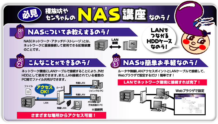 センチュリー　裸族の二世帯NAS CRN35NAS