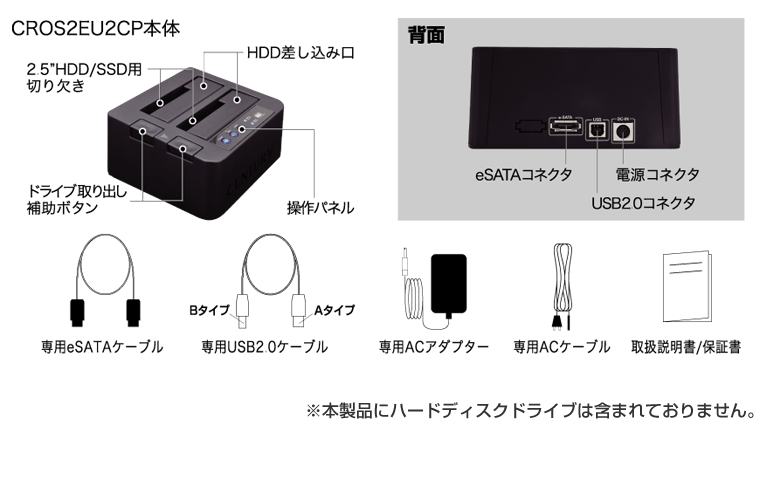 裸族のお立ち台DJクローンプラスSATA6G ver.2