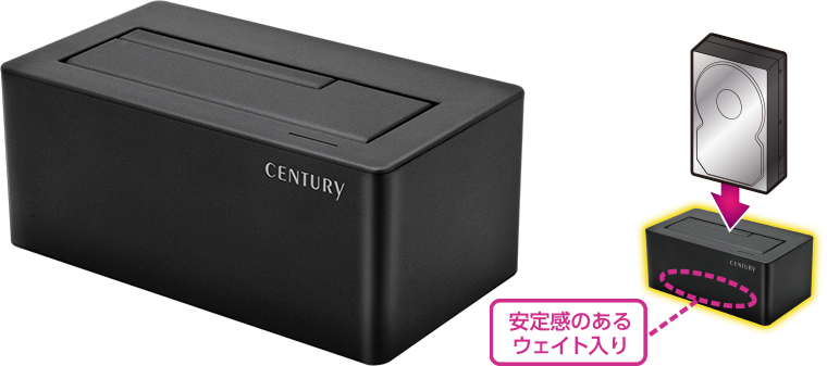 裸族のお立ち台 コンパクト USB3.2 Gen2 (CROSU32S