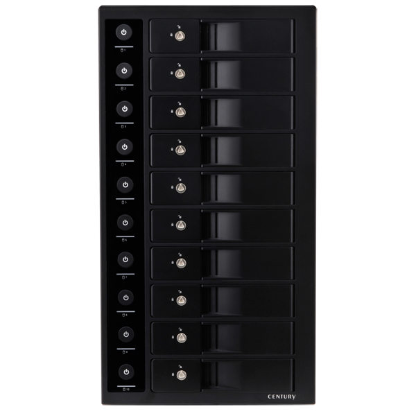 販売終了】 裸族のスカイタワー 10Bay SATA6G (CRST1035EU3S6G) - 株式