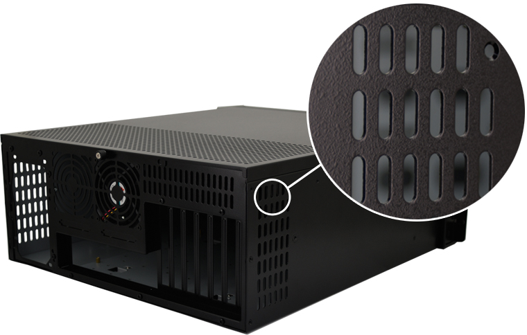 販売終了】 iStarUSA 4UラックマウントPCケース (D-400-BK) - 株式会社センチュリー