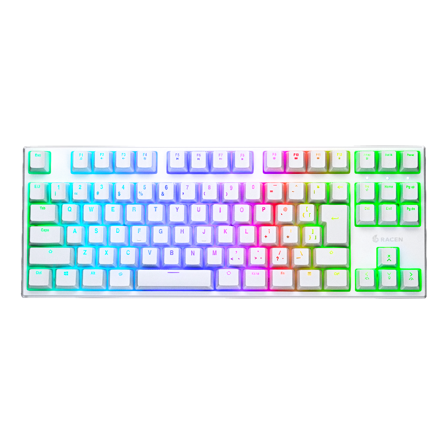 磁気スイッチ式ゲーミングキーボード MagSwift ホワイト CRC