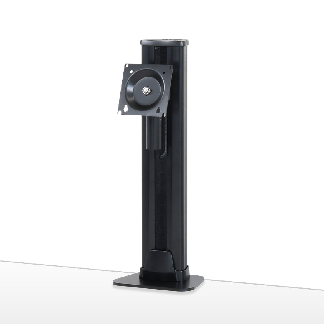 kimama_works_limalilii/モニター特別価格品/店舗什器 MS92WA-ZB41 オカムラ モニタースタンド 電動昇降 キャスター脚 角度